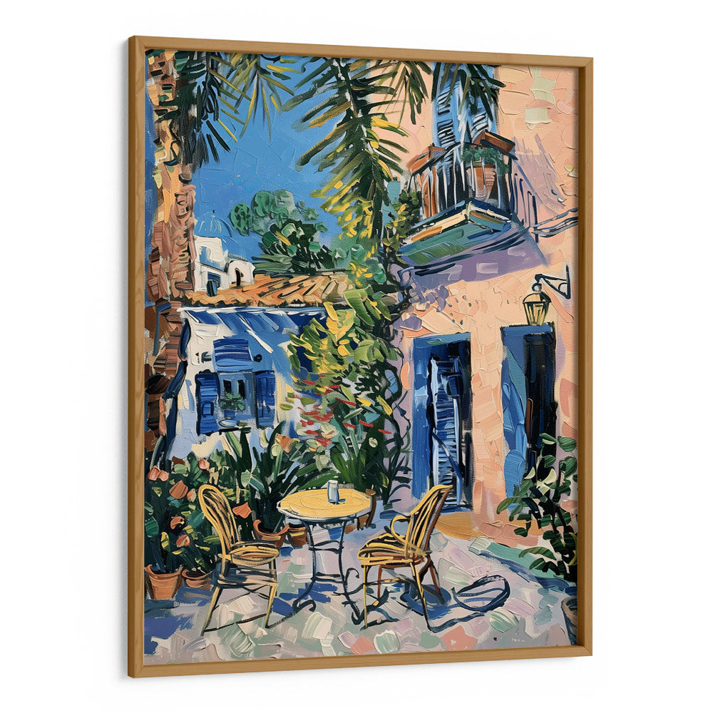 Courtyard Landscape Art Prints - XS / Matte Paper / Rolled Art - Nook At You