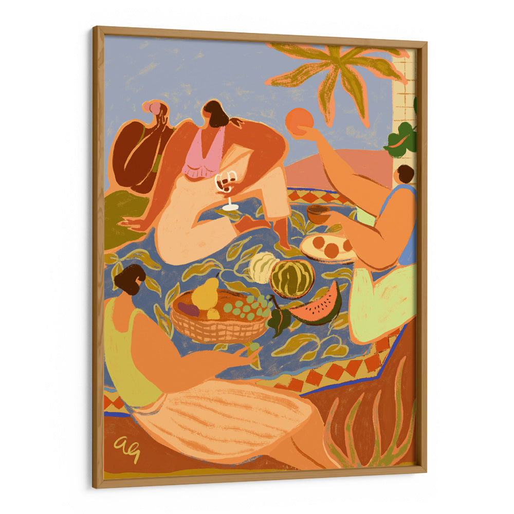 Summer Picnic Aesthetic Wall Art - XS / Matte Paper / Rolled Art - Nook At You