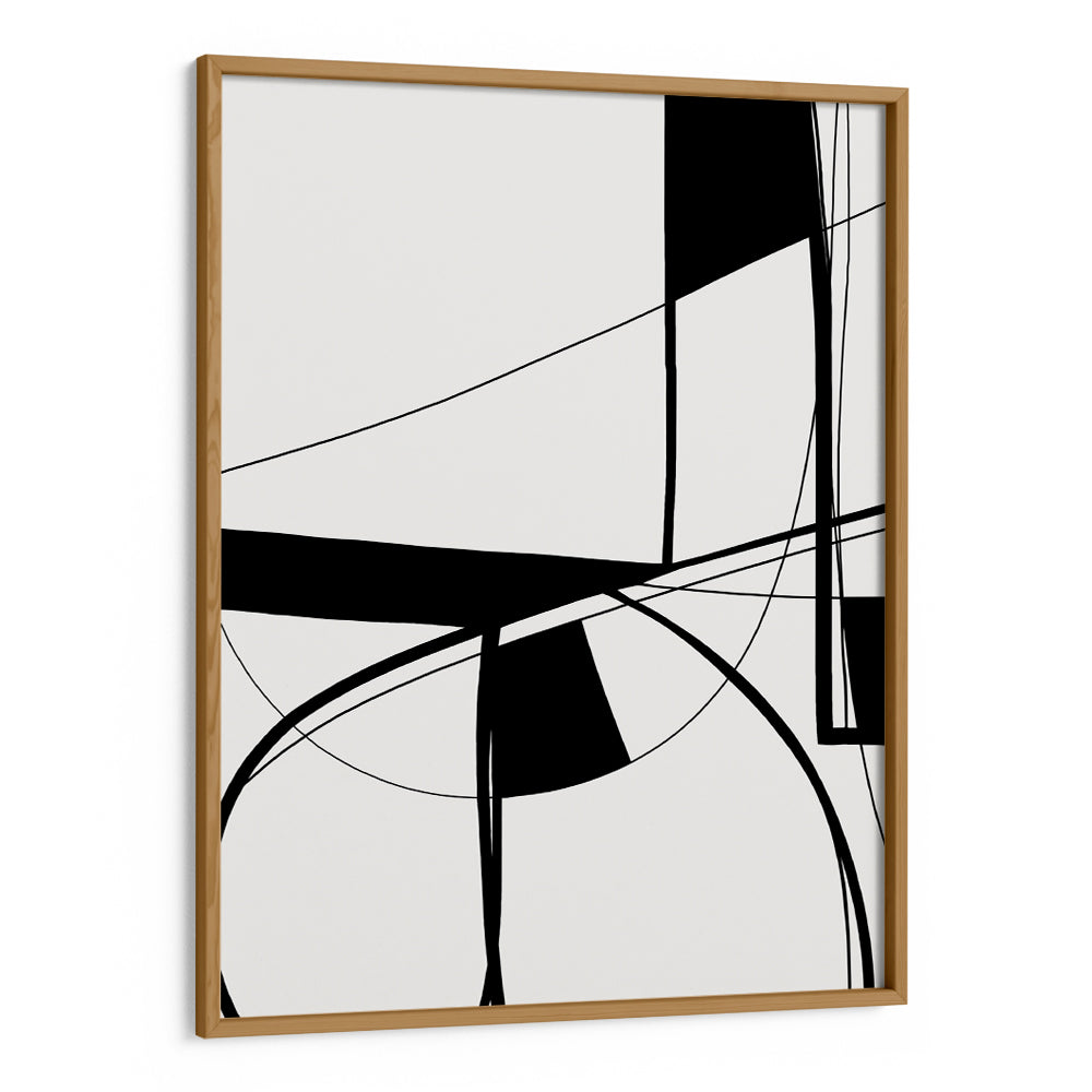 Crossed Paths II Abstract Wall Art - XS / Matte Paper / Rolled Art - Nook At You