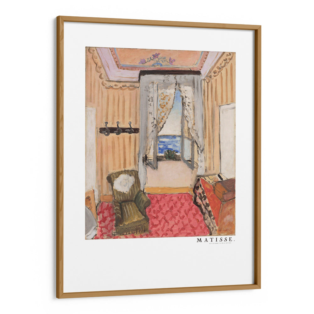 Henri Matisse - Ma Chambre Au Beau Rivage Boarder - XS / Matte Paper / Rolled Art - Nook At You