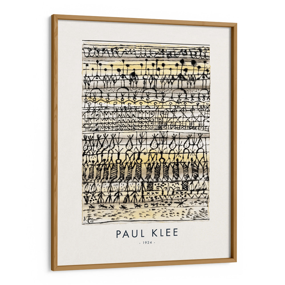 Paul Klee - Abstract Stripes Exhibition Poster - XS / Matte Paper / Rolled Art - Nook At You