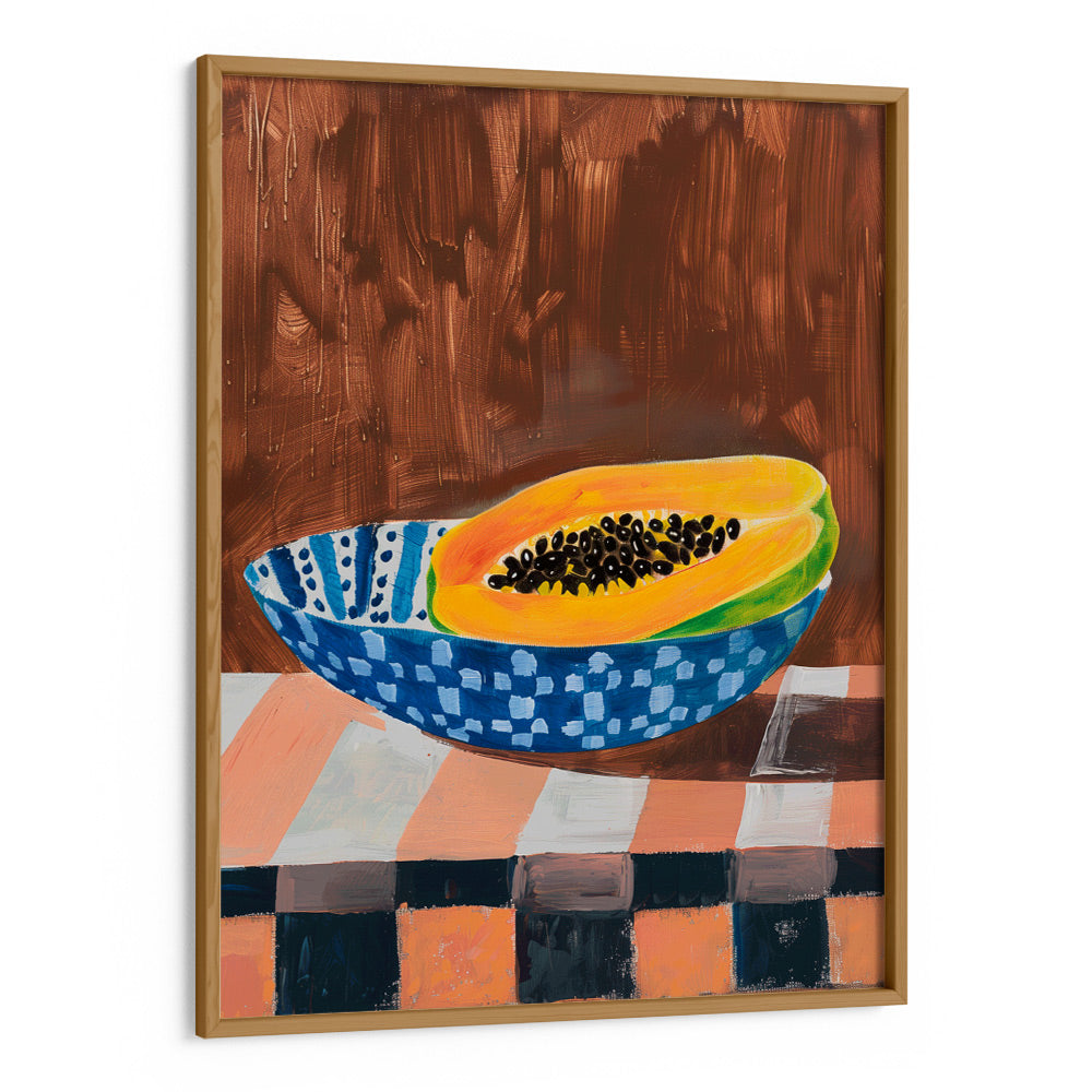 Papaya Dreams Canvas Painting - XS / Matte Paper / Rolled Art - Nook At You
