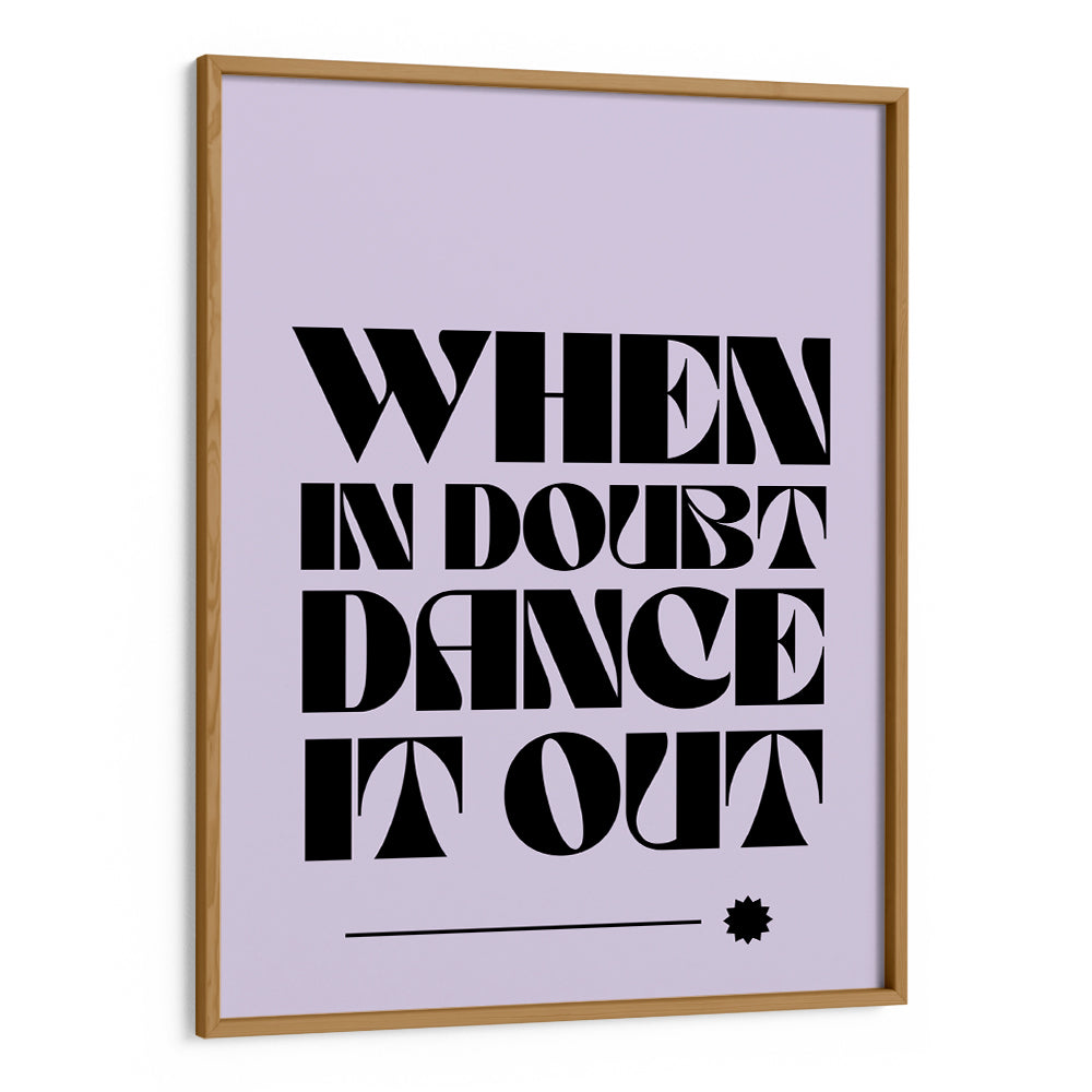 Dance Away Doubts Wall Art Poster - XS / Matte Paper / Rolled Art - Nook At You