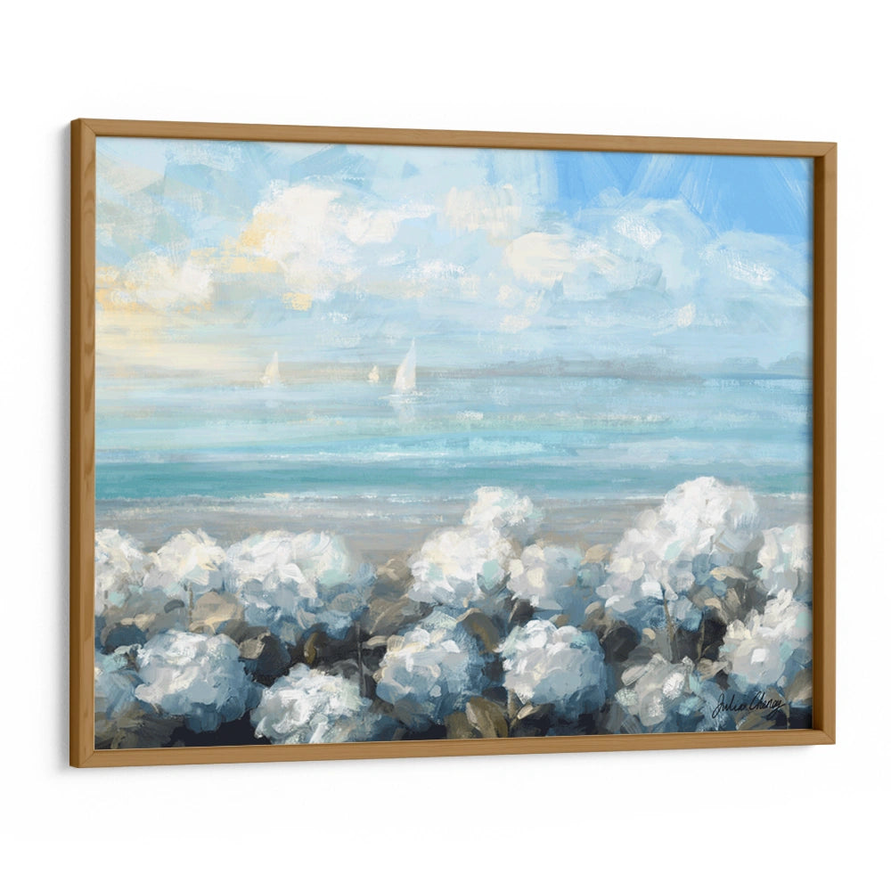 Coastal Hydrangea Serenity Landscape Wall Art - XS / Matte Paper / Rolled Art - Nook At You