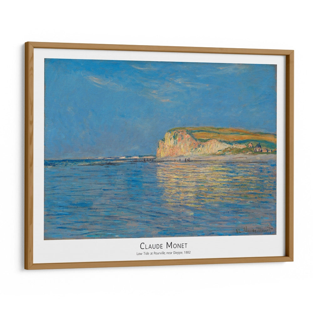 Monet - Low Tide at Pourville, near Dieppe Exhibition Painting - XS / Matte Paper / Rolled Art - Nook At You