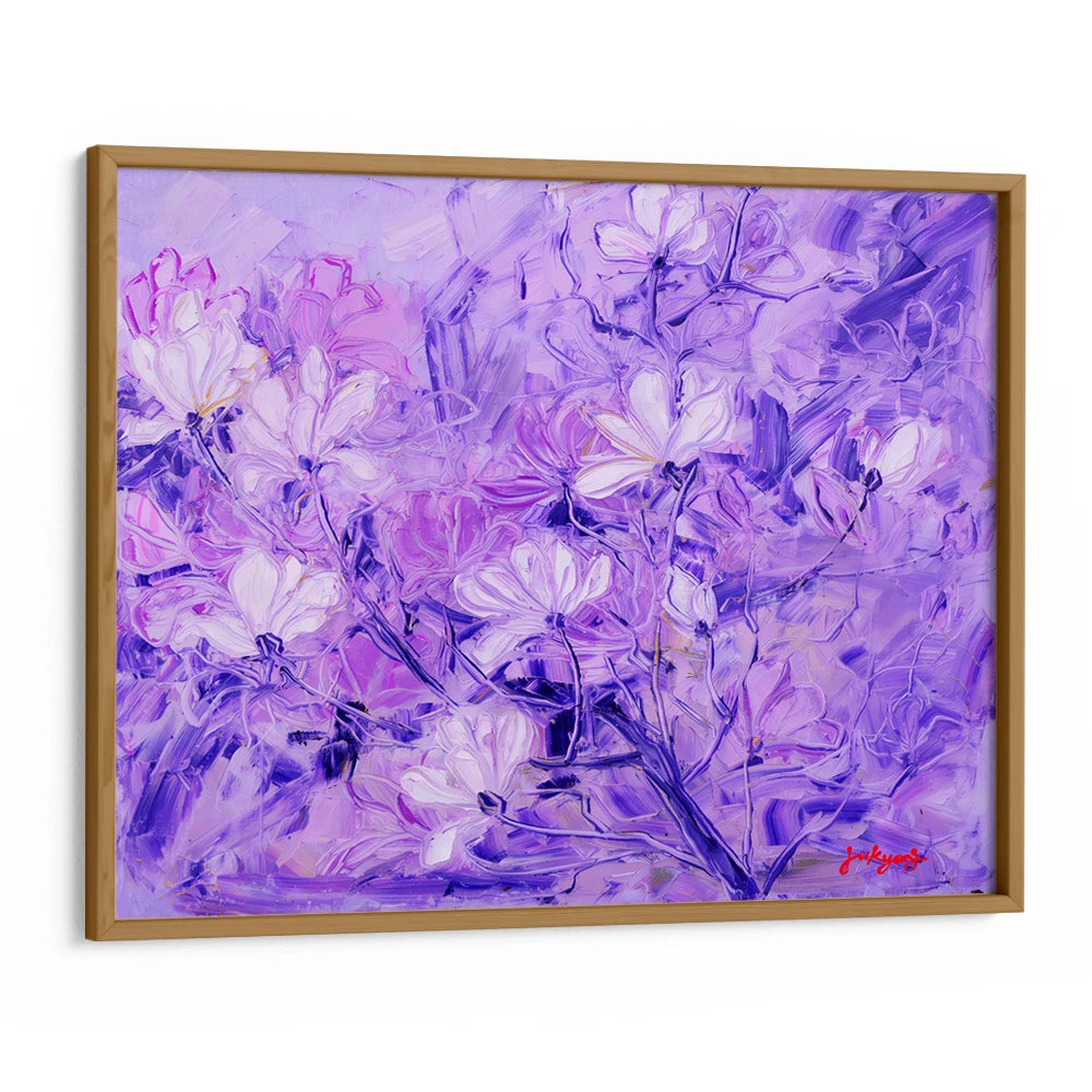 Dreamy Lavender Blossoms Vibrant Botanical Wall Art Poster - XS / Matte Paper / Rolled Art - Nook At You