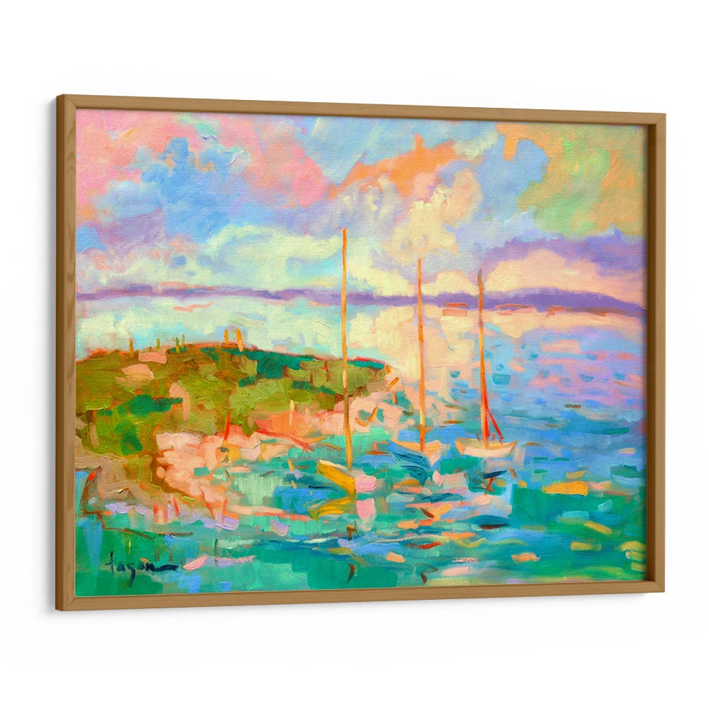 Serene Evening Landscape Poster - XS / Matte Paper / Rolled Art - Nook At You