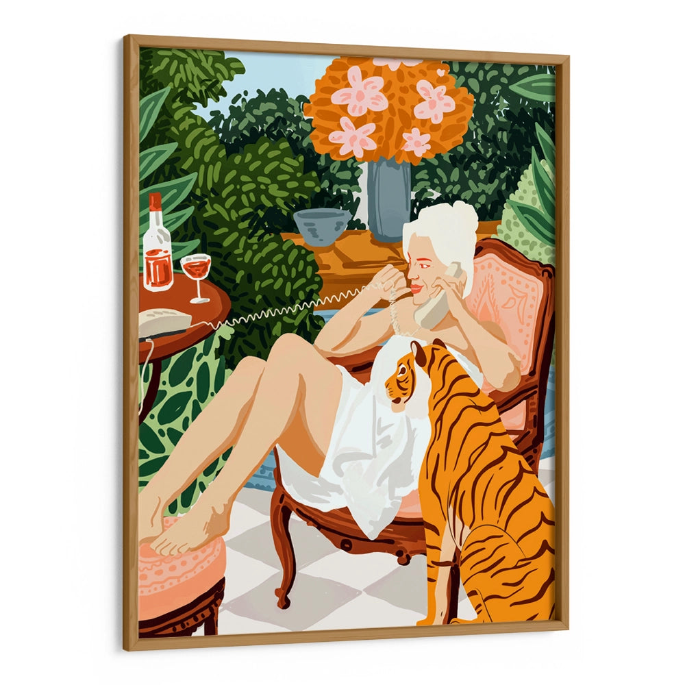 Gossip Boho Wall Art Print - XS / Matte Paper / Rolled Art - Nook At You