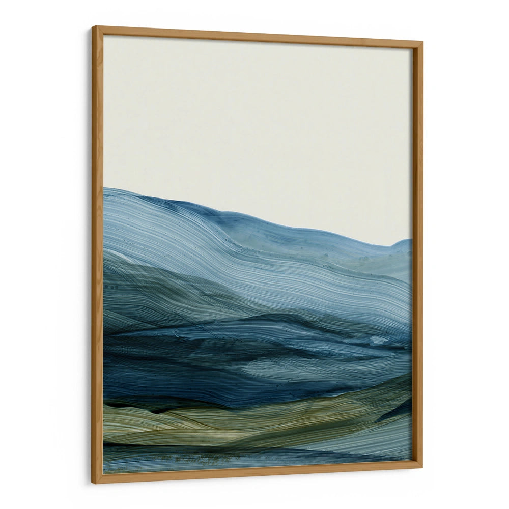 Mist Land 1 Modern Abstract Wall Art - XS / Matte Paper / Rolled Art - Nook At You