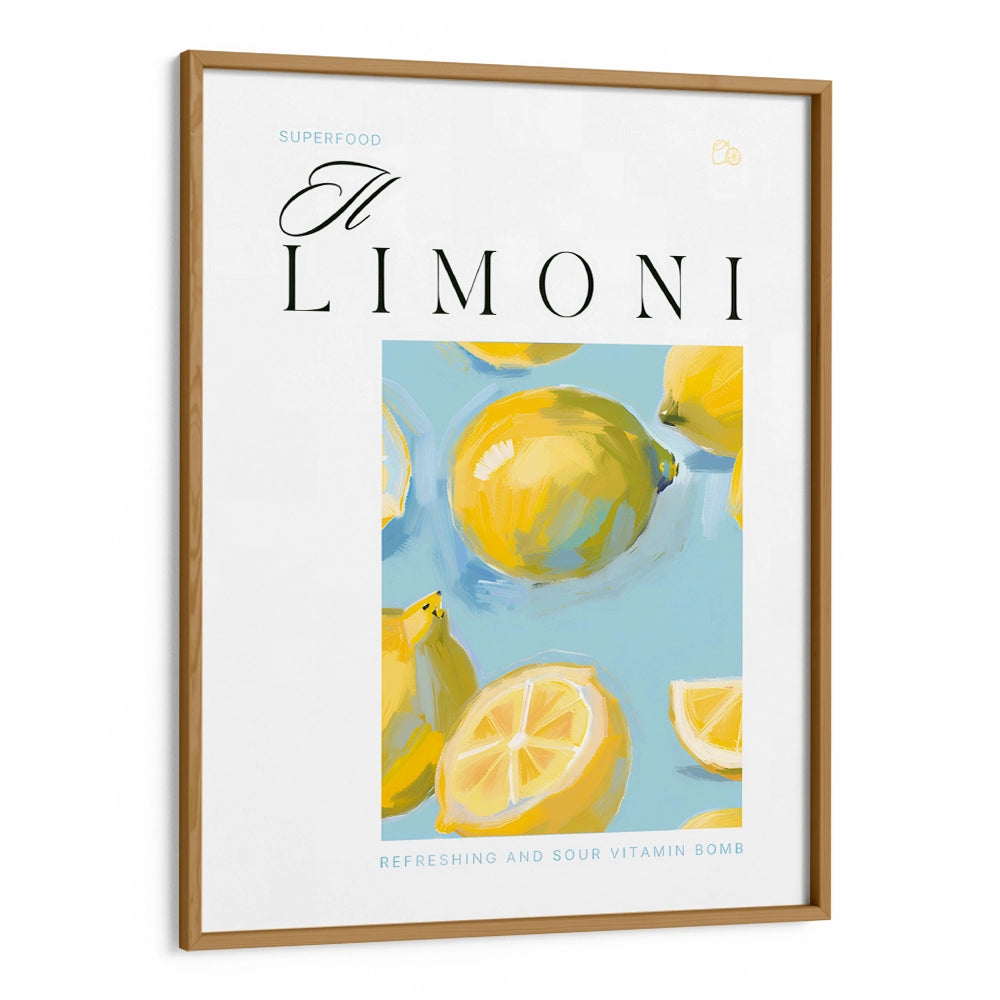 The Vibrant Lemons Wall Art Print - XS / Matte Paper / Rolled Art - Nook At You