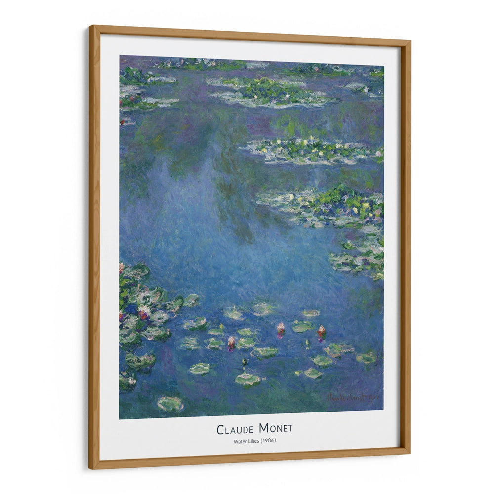 Monet - Water Lilies Exhibition Wall Art Print - XS / Matte Paper / Rolled Art - Nook At You