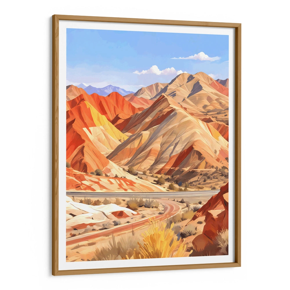 Colorful Peakscape Landscape Wall Art - 5XL / Canvas / Rolled Art - Nook At You