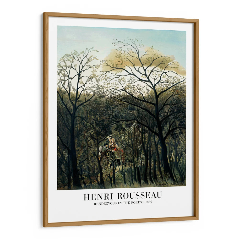 Henri Rousseau  - Rendezvous In The Forest Gallery Exhibition Poster - XS / Matte Paper / Rolled Art - Nook At You