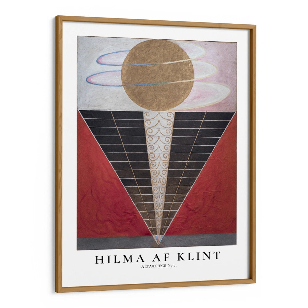 Hilma Af Klint - Altarpiece No 2 Exhibition Poster For Living Room - XS / Matte Paper / Rolled Art - Nook At You