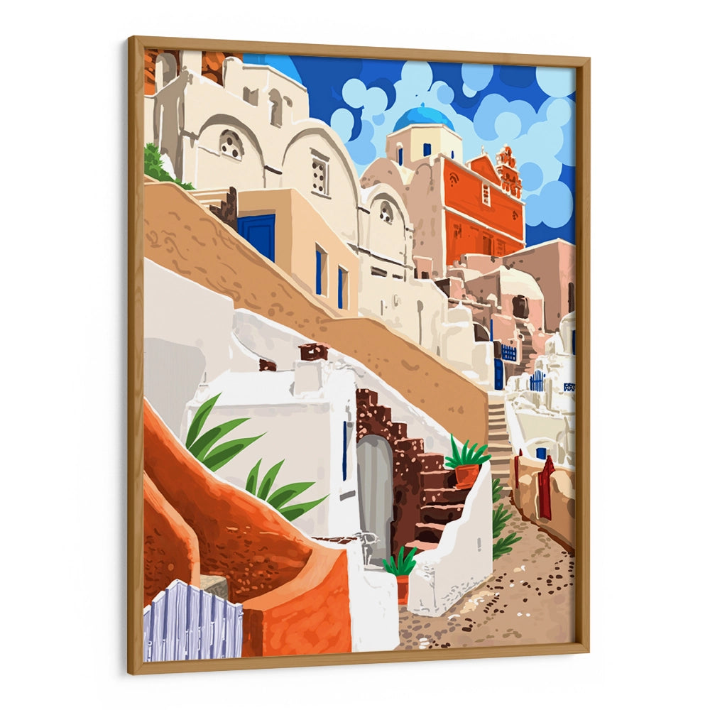 Somewhere Far Away Modern Wall Art Painting - XS / Matte Paper / Rolled Art - Nook At You