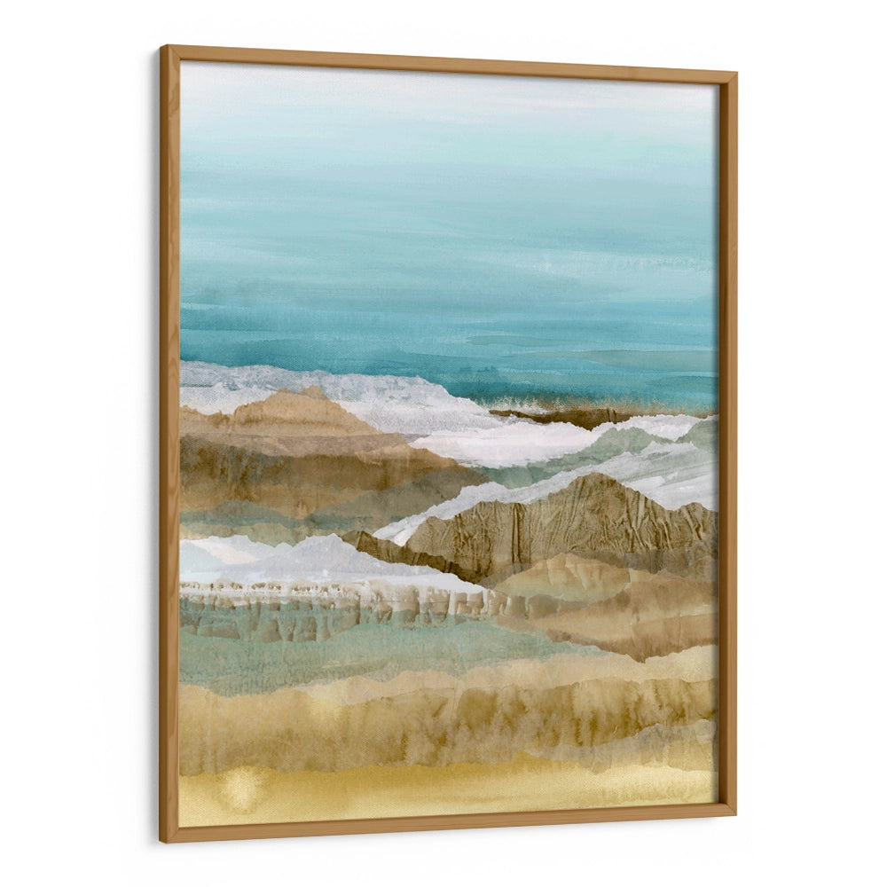 Abstract Mountain Layers Nature Wall Art - XS / Matte Paper / Rolled Art - Nook At You