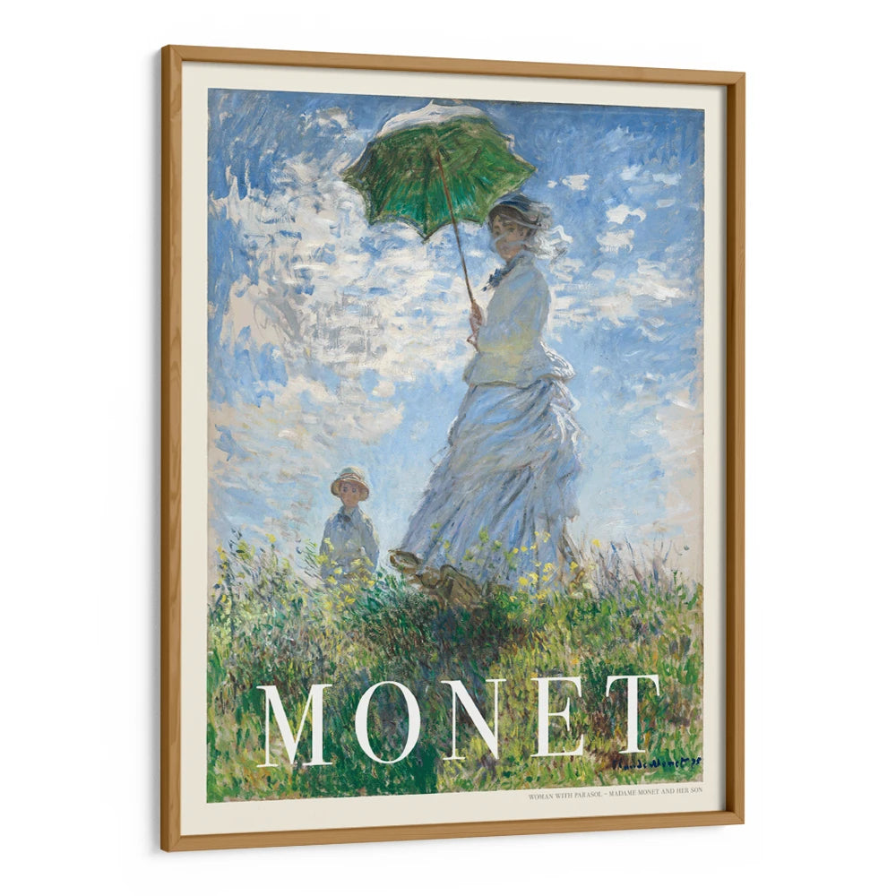 Claude Monet - Woman With Parasol II Exhibition Poster - XS / Matte Paper / Rolled Art - Nook At You