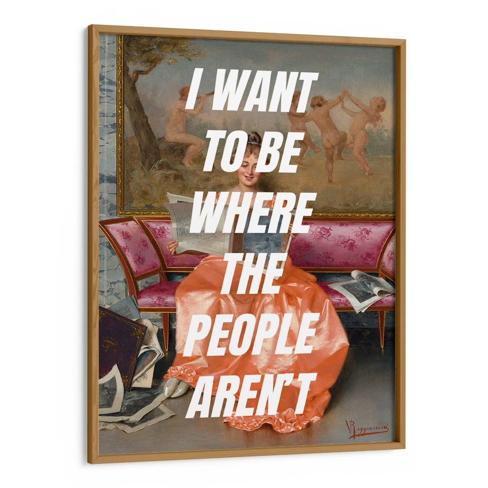 Solitude's Wish Statement Wall Art - XS / Matte Paper / Rolled Art - Nook At You