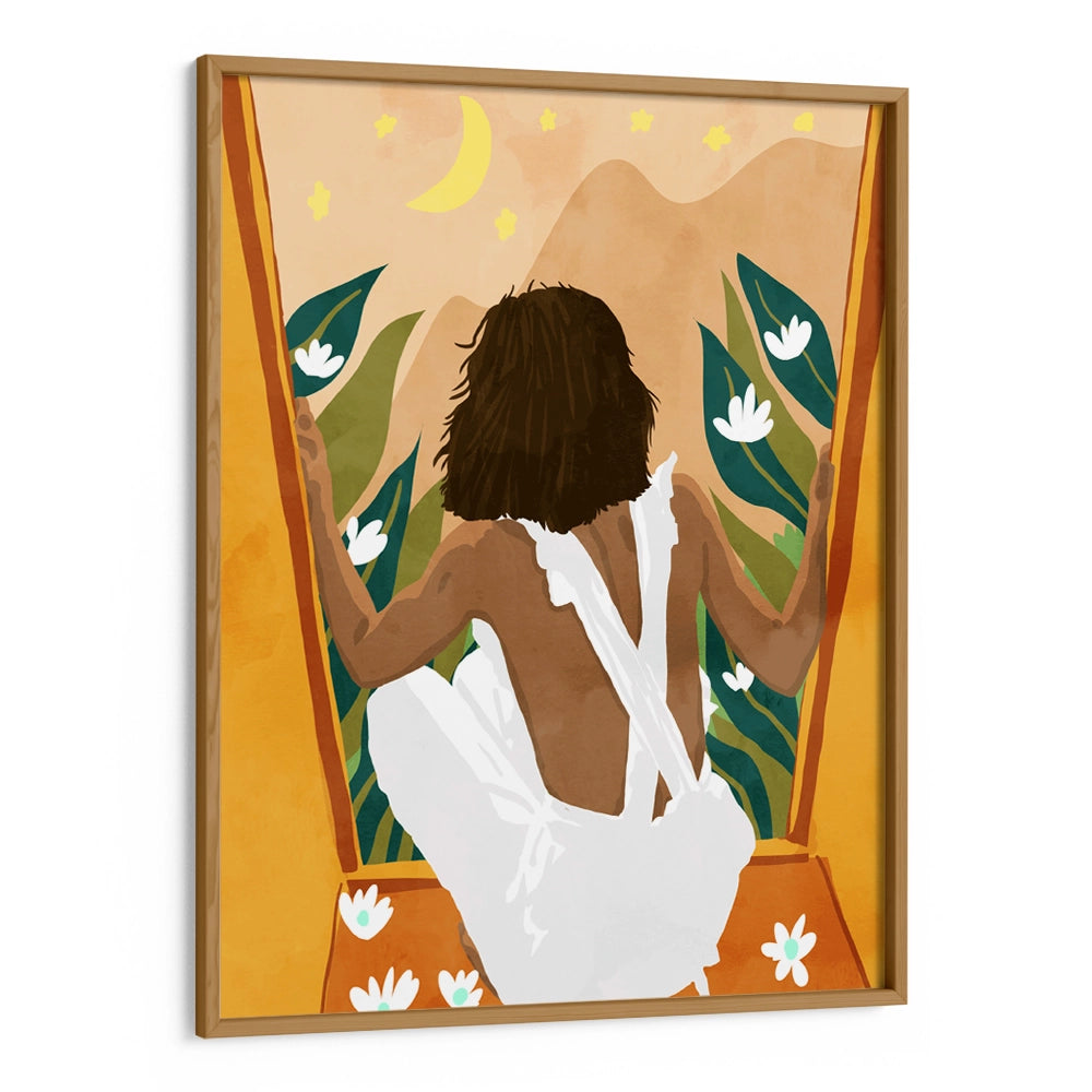 The Wild World and a Rebel Heart Boho Painting - XS / Matte Paper / Rolled Art - Nook At You