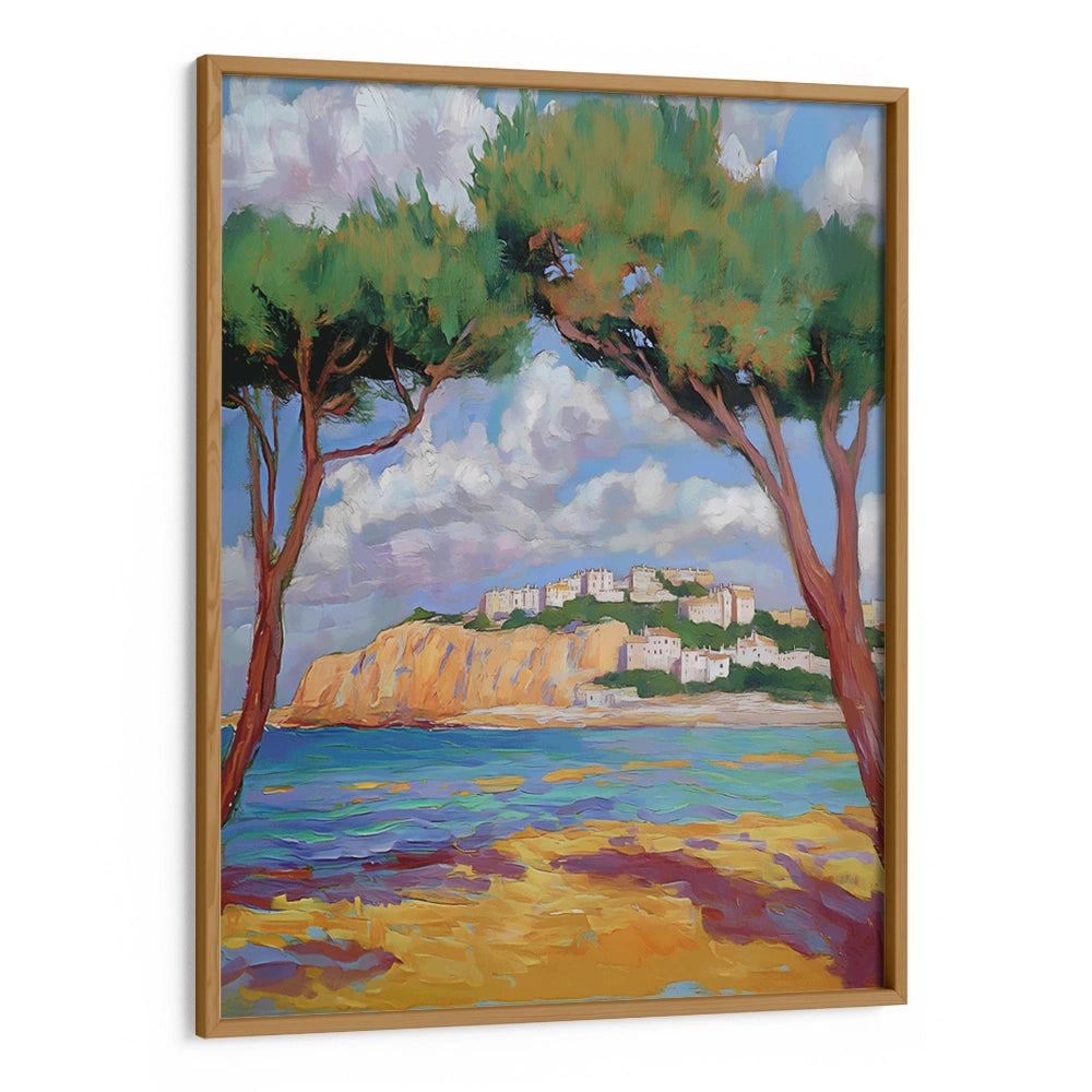 Cypress Trees On the Beach Landscape Wall Decor - XS / Matte Paper / Rolled Art - Nook At You