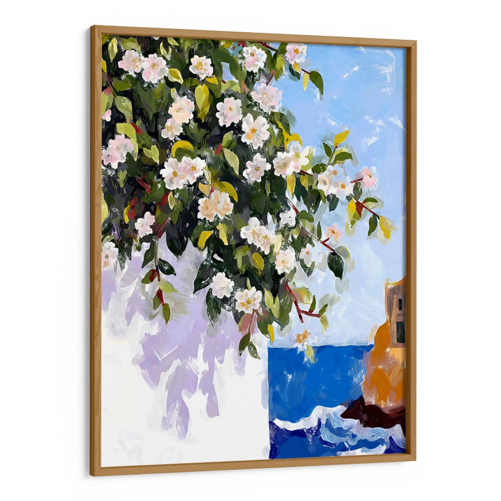 Where The Blossoms Meet The Sea Botanical Art Prints - XS / Matte Paper / Rolled Art - Nook At You