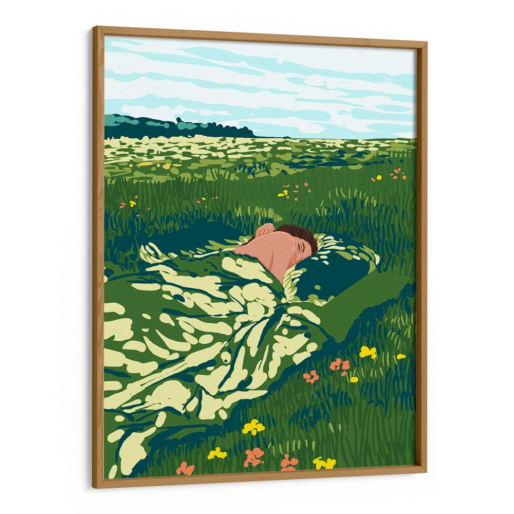 How To Take a Nap Landscape Art Prints - XS / Matte Paper / Rolled Art - Nook At You