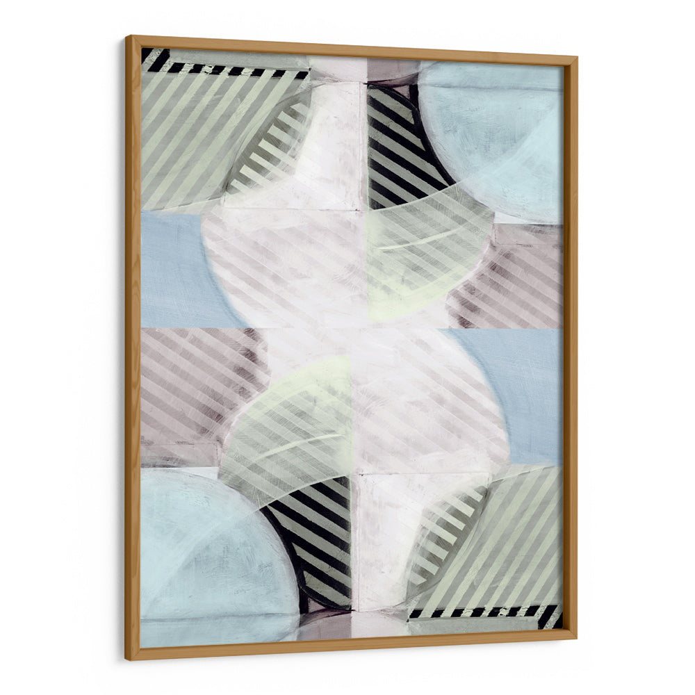 Abstract Misty Stripes 1 Wall Art Poster - XS / Matte Paper / Rolled Art - Nook At You