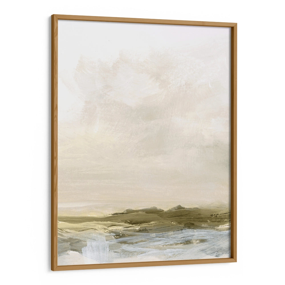 Coastal Break Abstract Painting On Canvas - XS / Matte Paper / Rolled Art - Nook At You