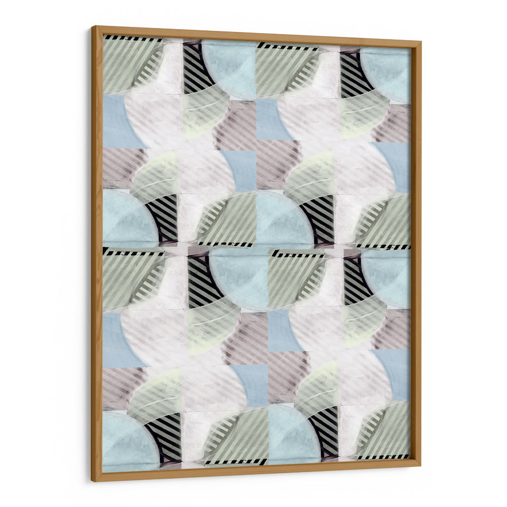 Abstract Misty Stripes 3 Painting - XS / Matte Paper / Rolled Art - Nook At You