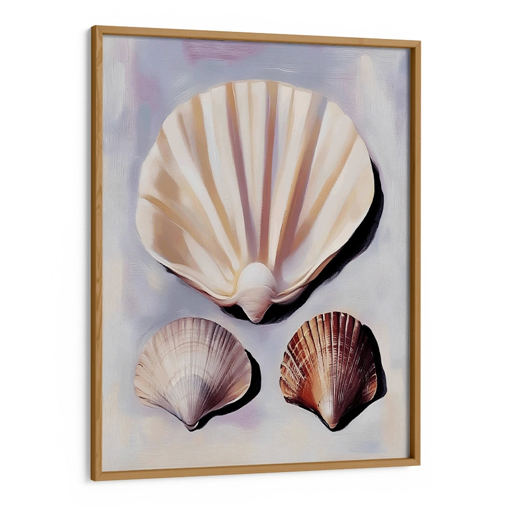 Seashell Harmony Canvas painting - XS / Matte Paper / Rolled Art - Nook At You