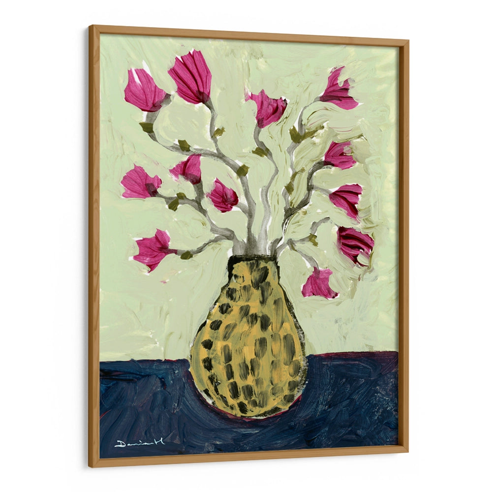 Crimson Petals Abstract Wall Art Poster - XS / Matte Paper / Rolled Art - Nook At You