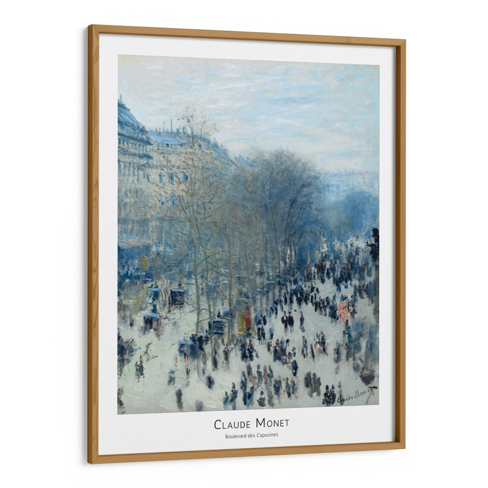 Monet - Boulevard des Capucines Exhibition Wall Art - XS / Matte Paper / Rolled Art - Nook At You