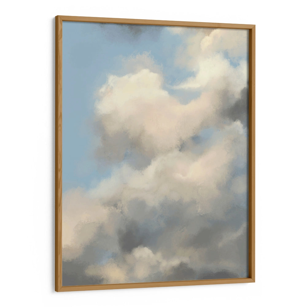 Skys Modern Abstract Wall Art - XS / Matte Paper / Rolled Art - Nook At You