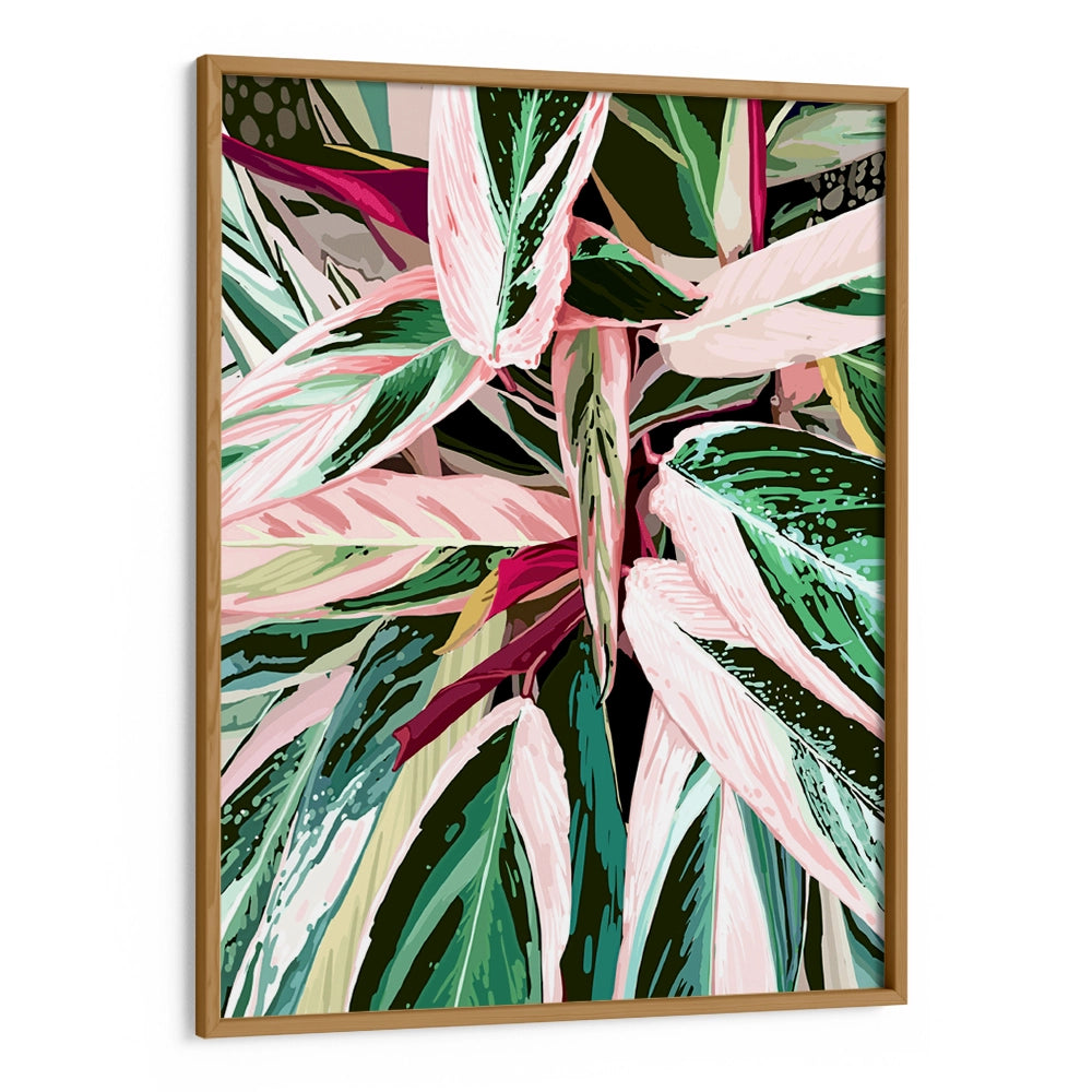 Tropical Variegated Houseplant Botanical Wall Art Poster - XS / Matte Paper / Rolled Art - Nook At You