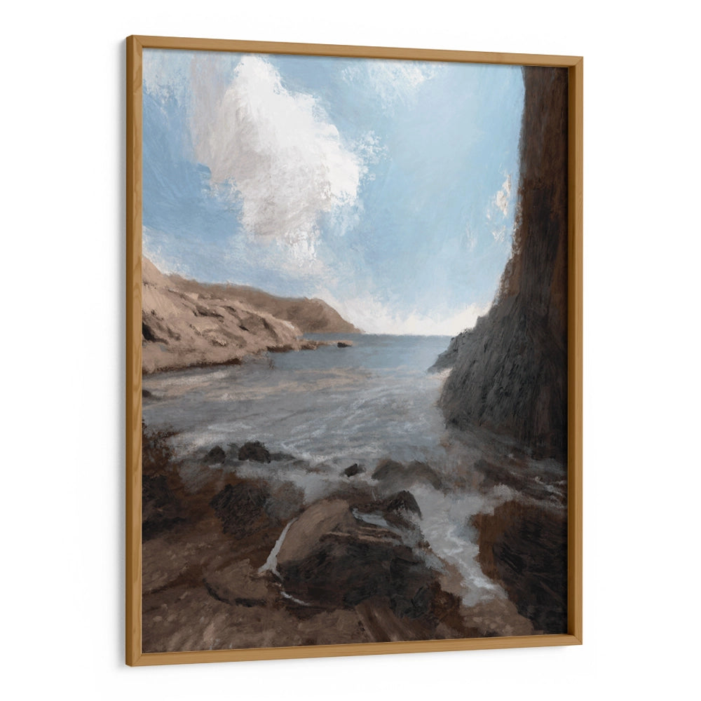 Castle Cove Beach Landscape Wall Art - XS / Matte Paper / Rolled Art - Nook At You