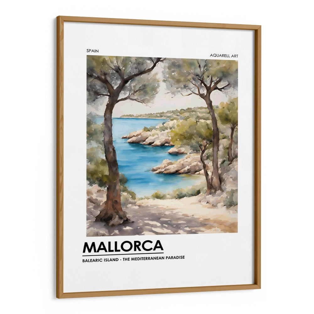 Mallorca Coastal Landscape Wall Art - XS / Matte Paper / Rolled Art - Nook At You