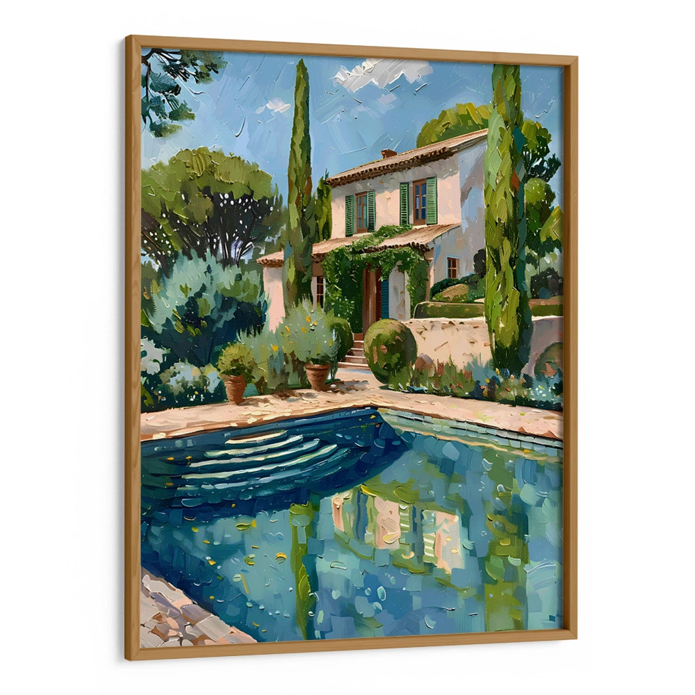 Quiet Luxury Landscape painting - XS / Matte Paper / Rolled Art - Nook At You