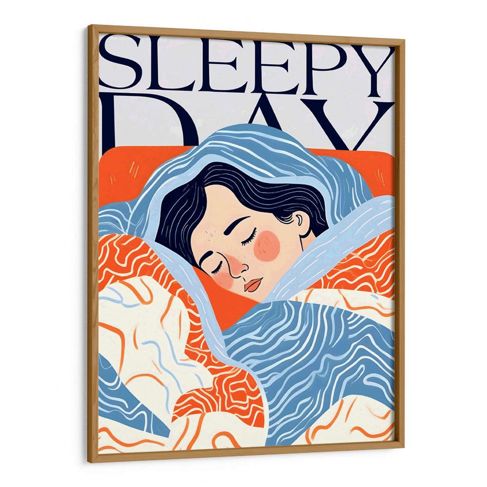 Sleepy Day Quotes Wall Art - XS / Matte Paper / Rolled Art - Nook At You