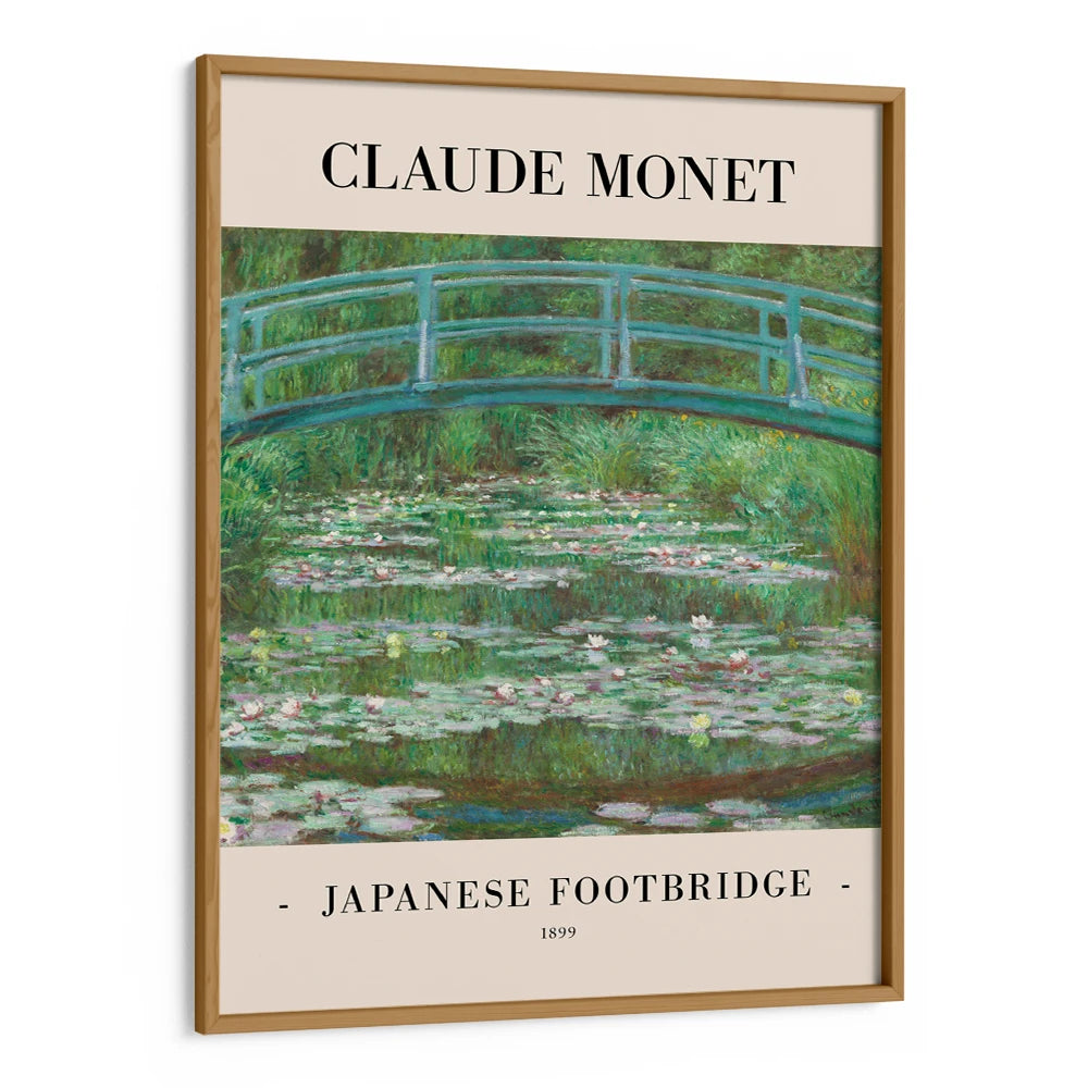 Claude Monet - Japanese Footbridge 1899 Exhibition Painting - XS / Matte Paper / Rolled Art - Nook At You
