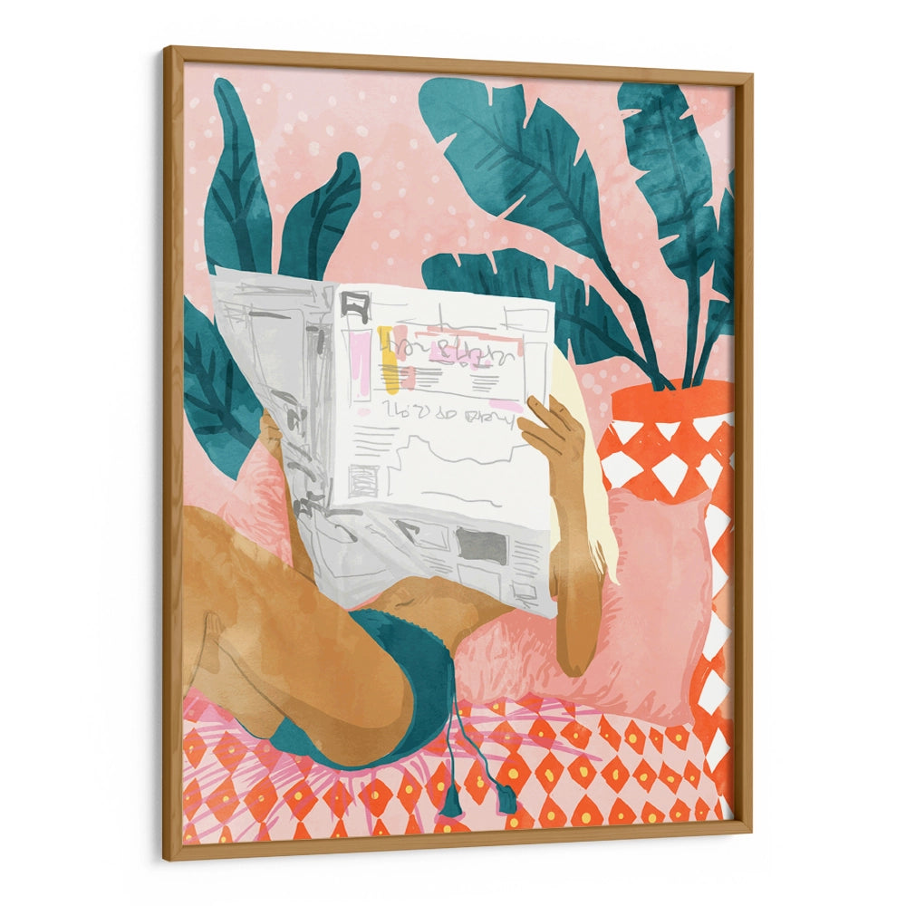 Bohemian Morning News Wall Art - XS / Matte Paper / Rolled Art - Nook At You