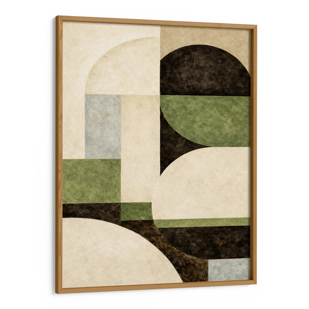 Geometric Silence Abstract Wall Art - XS / Matte Paper / Rolled Art - Nook At You