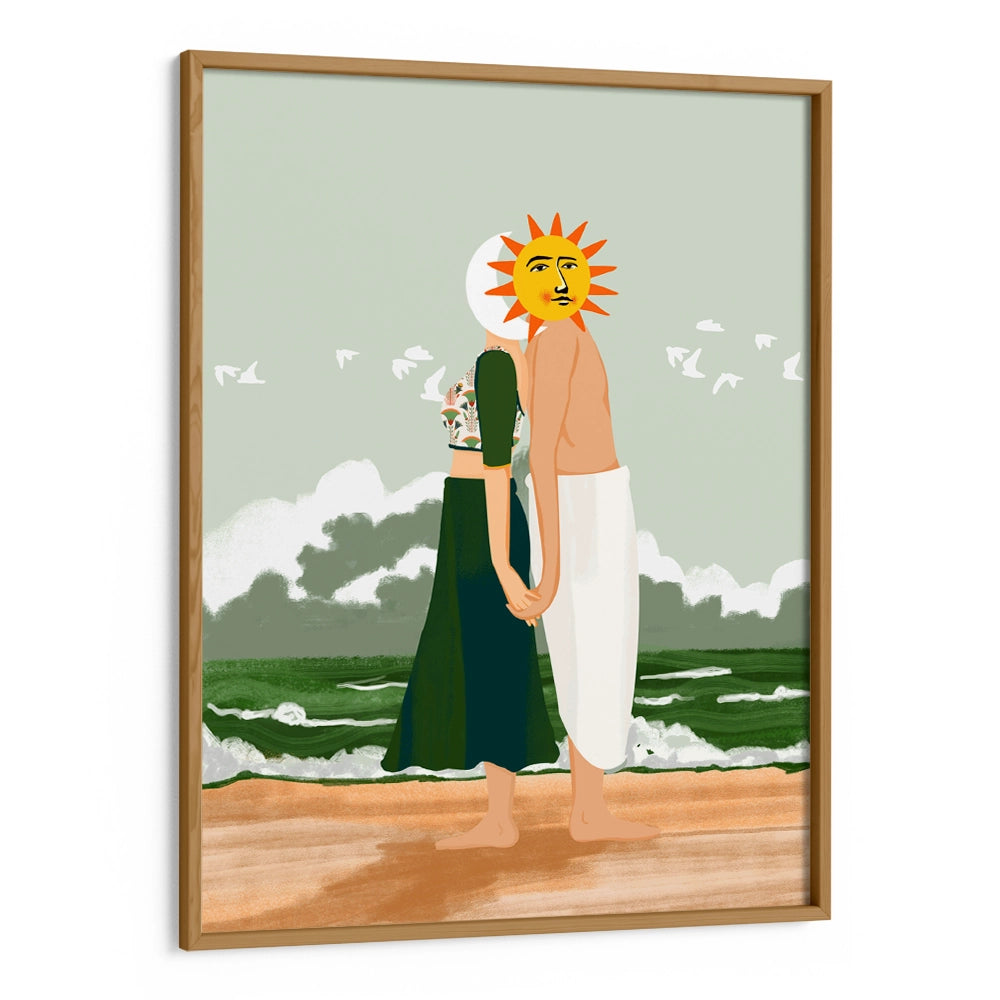 Celestial Union Boho Wall Art - XS / Matte Paper / Rolled Art - Nook At You