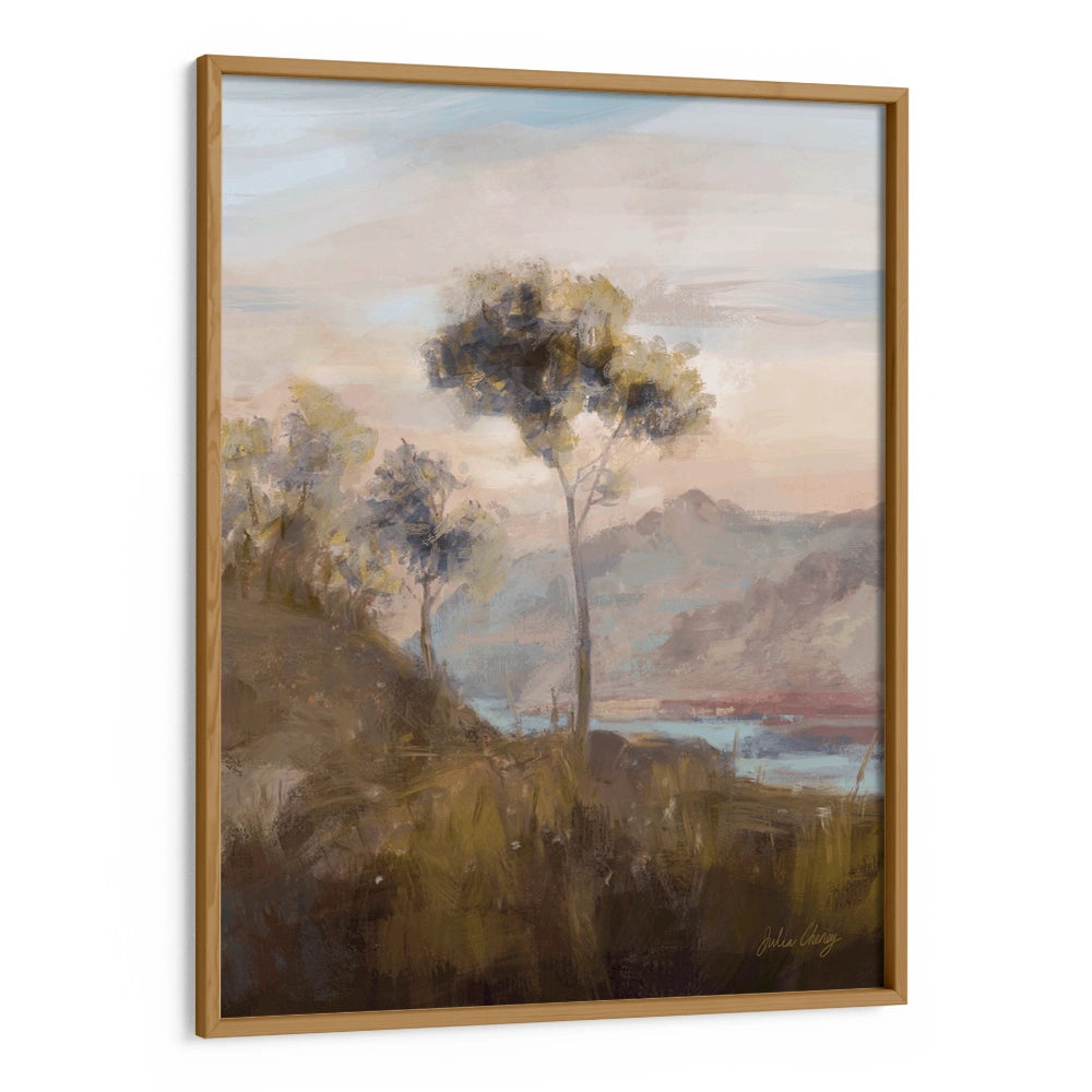 Hazy Mountain Retreat Landscape Art For Living Room - XS / Matte Paper / Rolled Art - Nook At You