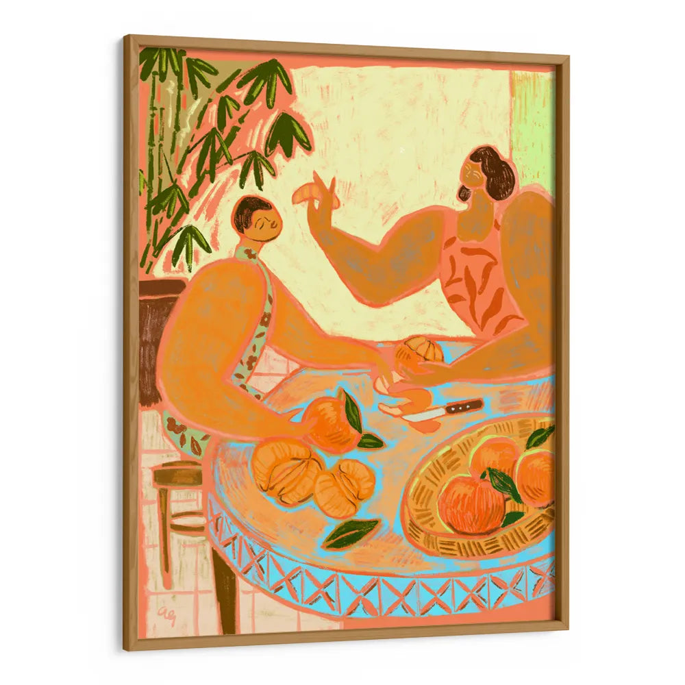 The Mandarin Boho Wall Art Print - XS / Matte Paper / Rolled Art - Nook At You