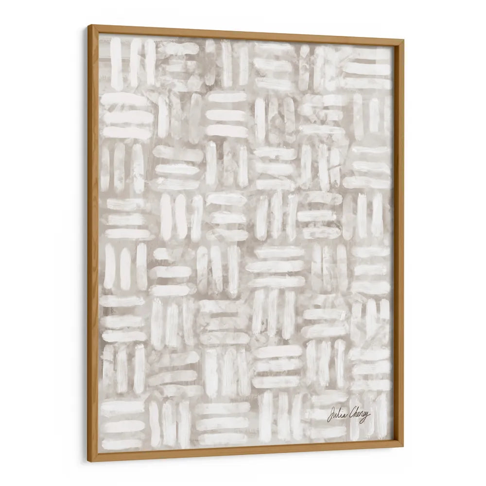 Neutral Woven Texture Abstract Print - XS / Matte Paper / Rolled Art - Nook At You