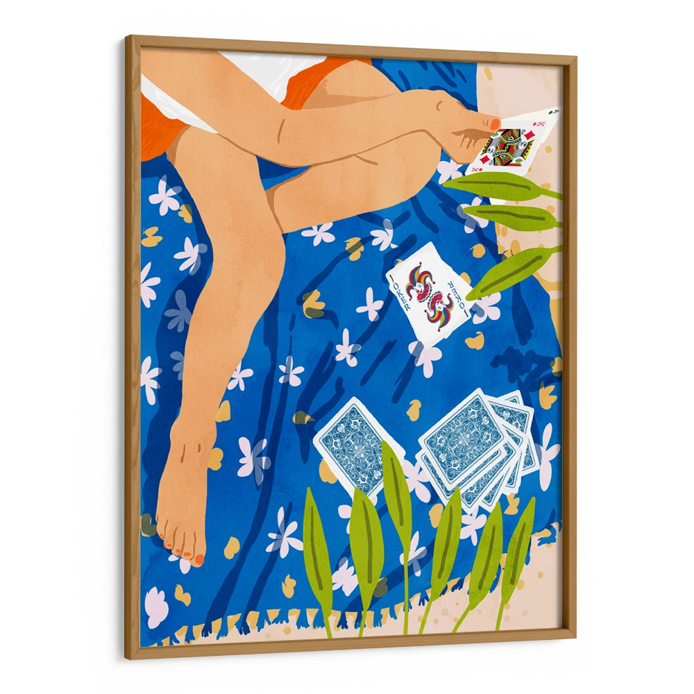 Joker Canvas Painting Boho Art - XS / Matte Paper / Rolled Art - Nook At You