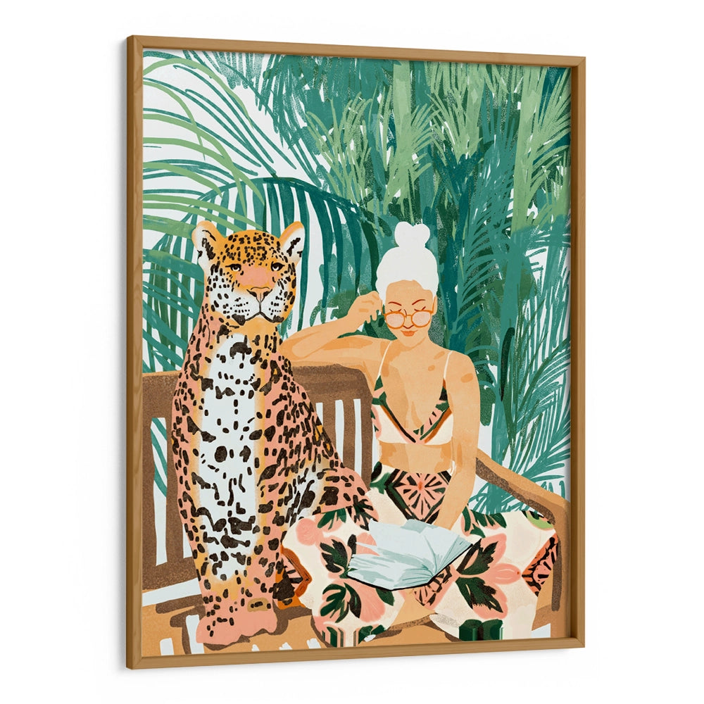 Jungle Vacay Flavour Two - Boho Canvas Painting - XS / Matte Paper / Rolled Art - Nook At You