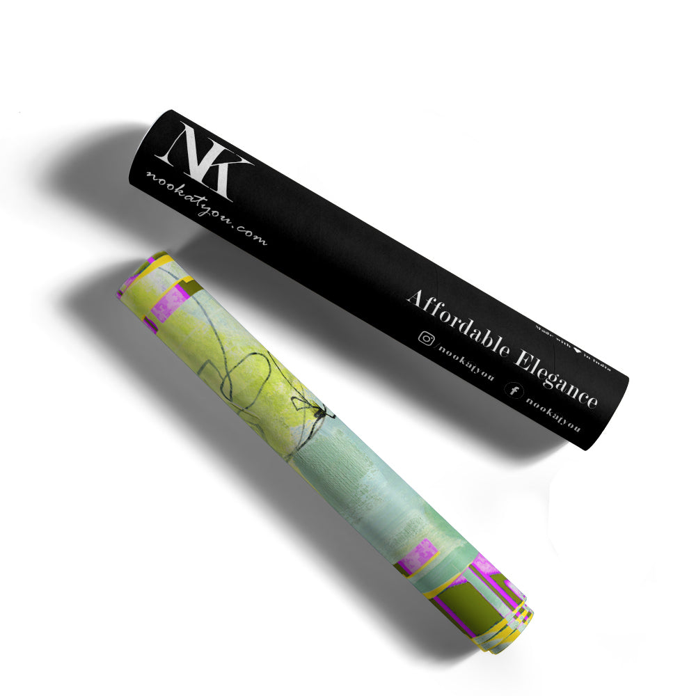 Whimsical Harmony Abstract Wall Art - XS / Matte Paper / Rolled Art - Nook At You