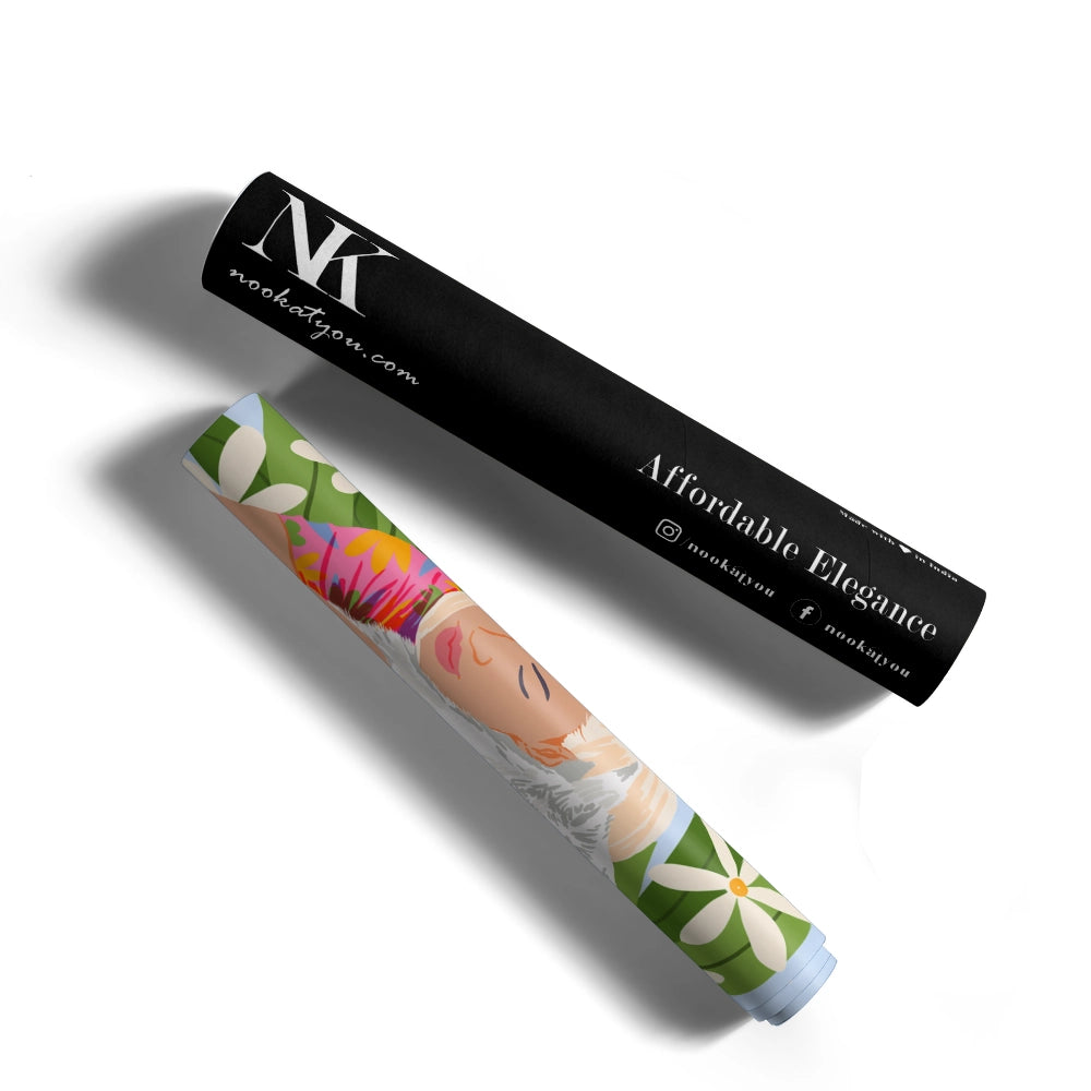 All You Need Is Love and a Dog Boho Wall Art - XS / Matte Paper / Rolled Art - Nook At You