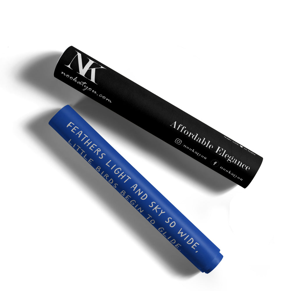 Wings in the Blue Canvas Print - XS / Matte Paper / Rolled Art - Nook At You